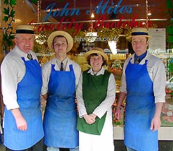 The team at John Miles - Quality Butcher of Rare breed meat - a traditionally bred and prepared product with a high reputation in Herefordshire and the UK.